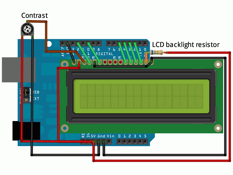 lcd экран для Arduino